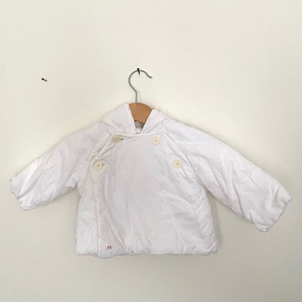 Petit Bateau Corduroy Hooded Jacket
